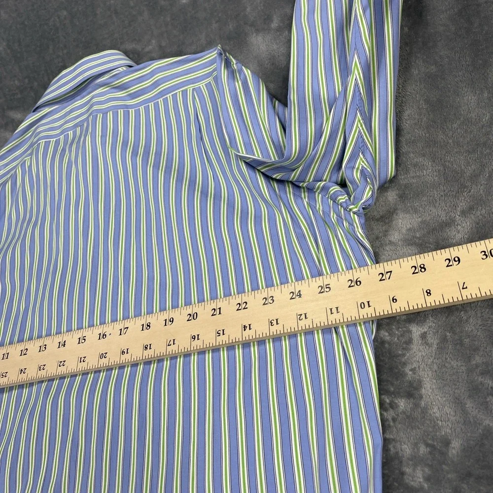 Polo Ralph‎ Lauren Shirt 17 1/2 34/35 Long Sleeve Regent Classic Oxford Striped